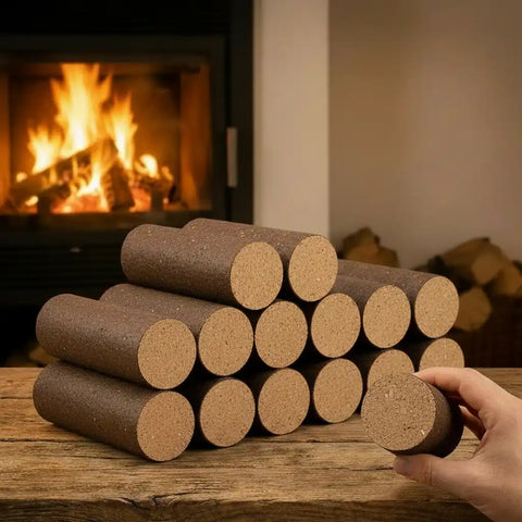 Holzbriketts